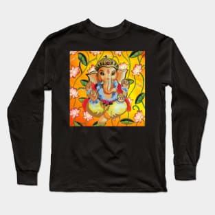 Lord Ganesha Long Sleeve T-Shirt